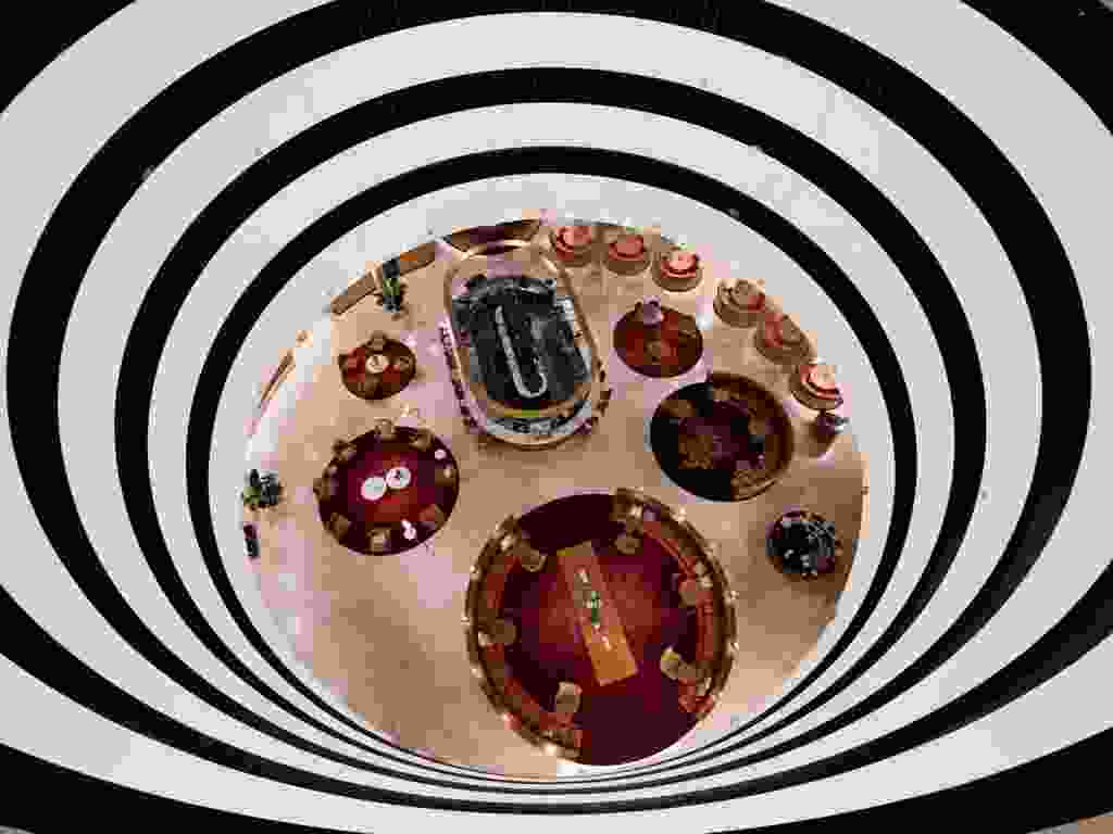 Boutique hotel reception