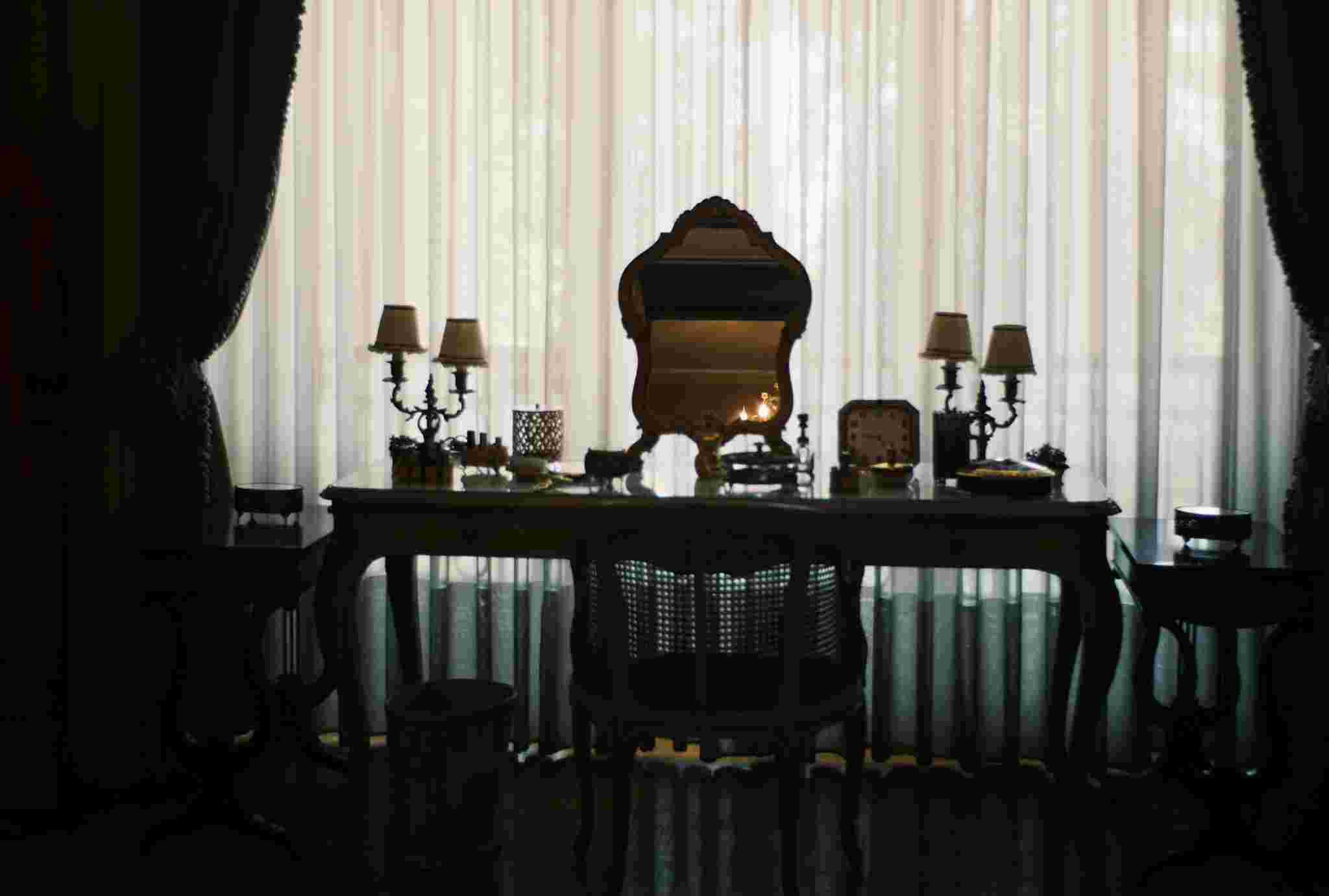 Hotel reception desk